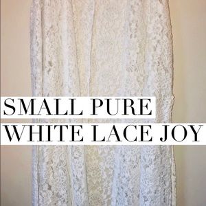 Lace Joy White